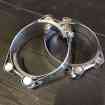 Хомут силовой двухболтовый